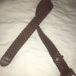 Braided Jcrew brown belt